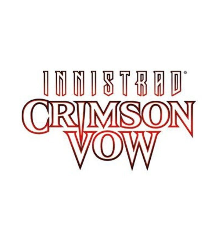Wizards of the Coast  Magic: The Gathering - Innistrad Crimson Vow Theme Booster Afișează cărți comerciale în limba engleză