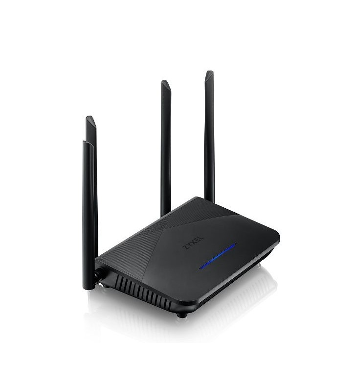Zyxel NBG7510 router wireless Gigabit Ethernet Bandă dublă (2.4 GHz/ 5 GHz) 5G Negru