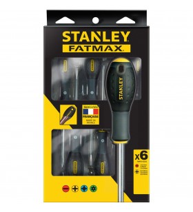 Set de șurubelnițe Stanley  FatMax, 6 buc (negru)