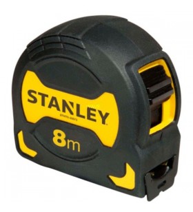 Mâner cu bandă de măsurare Stanley , 3 metri (negru/galben, 19 mm)