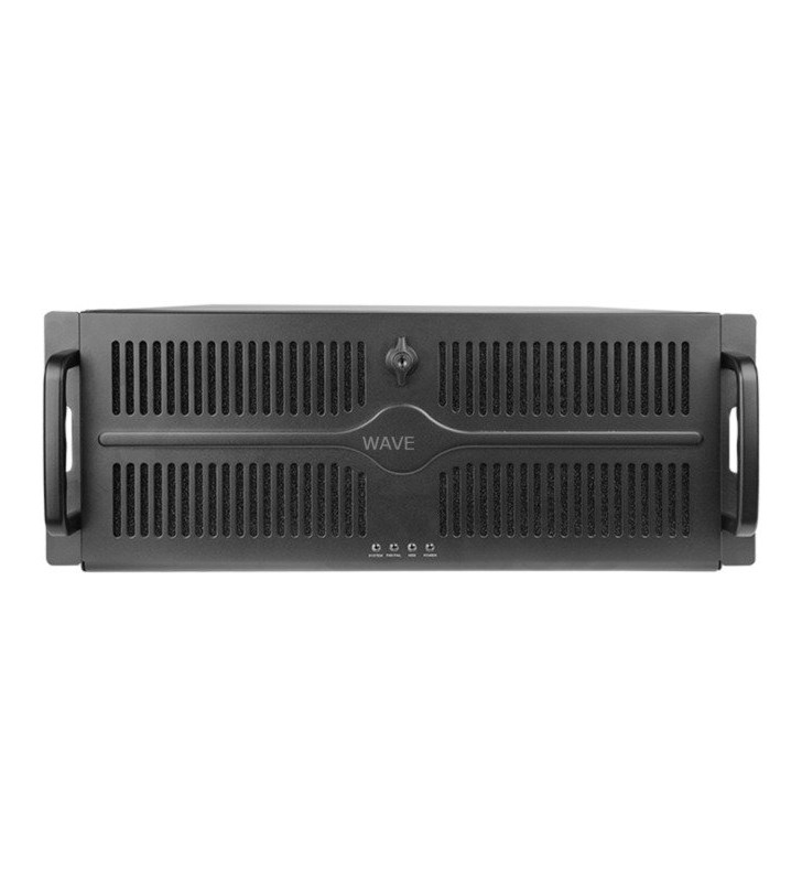 Carcasă pentru server Chieftec  UNC-409S-B 400W (negru, 4 unități de înălțime, inclusiv sursă de alimentare de 400 wați)