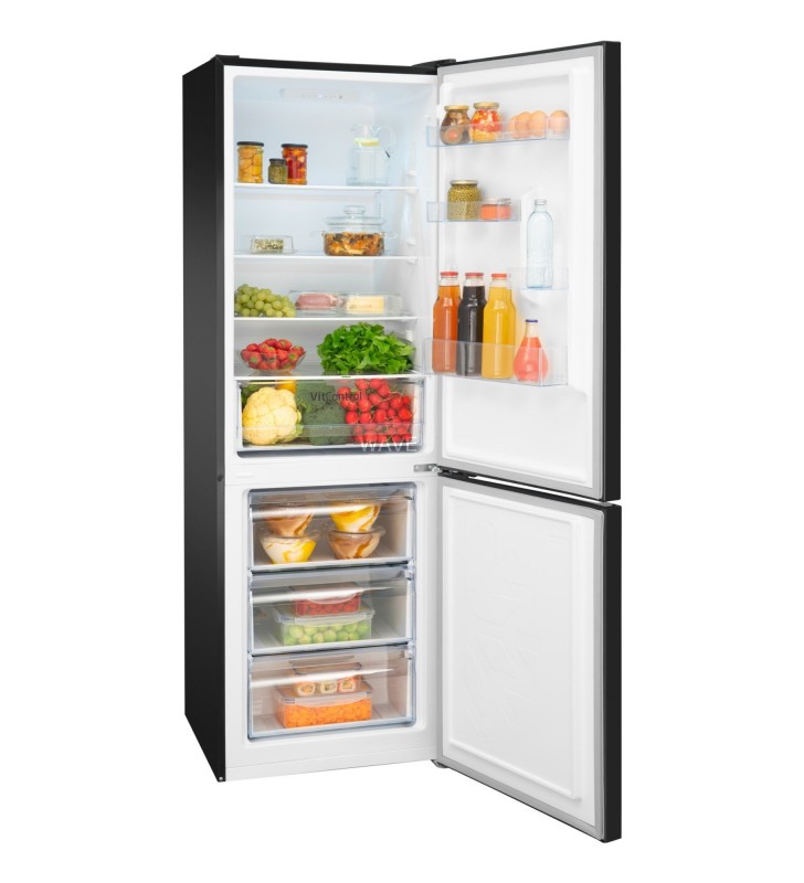 Amica  KGCL 388 160 S, combinatie frigider/congelator (oțel inoxidabil (întunecat))