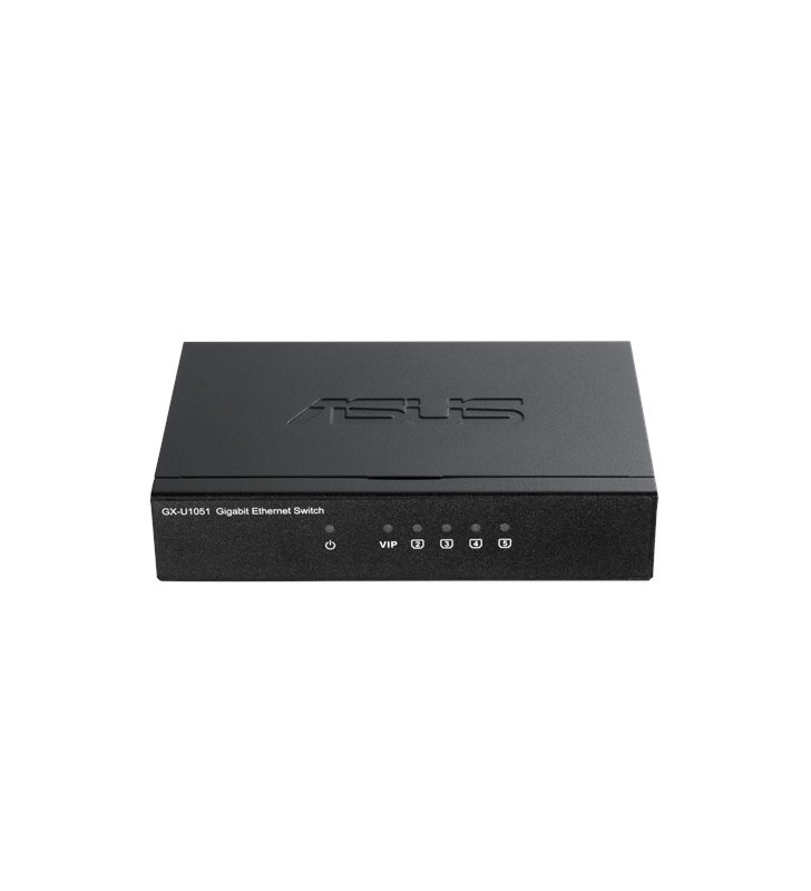 ASUS GX-U1051 Gestionate Gigabit Ethernet (10 100 1000) Negru