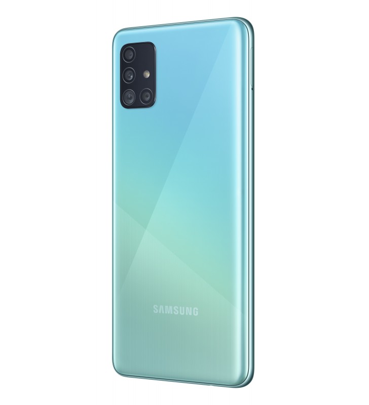 Samsung Galaxy A51 SM-A515F 16,5 cm (6.5") 4 Giga Bites 128 Giga Bites Dual SIM 4G USB tip-C Albastru 4000 mAh