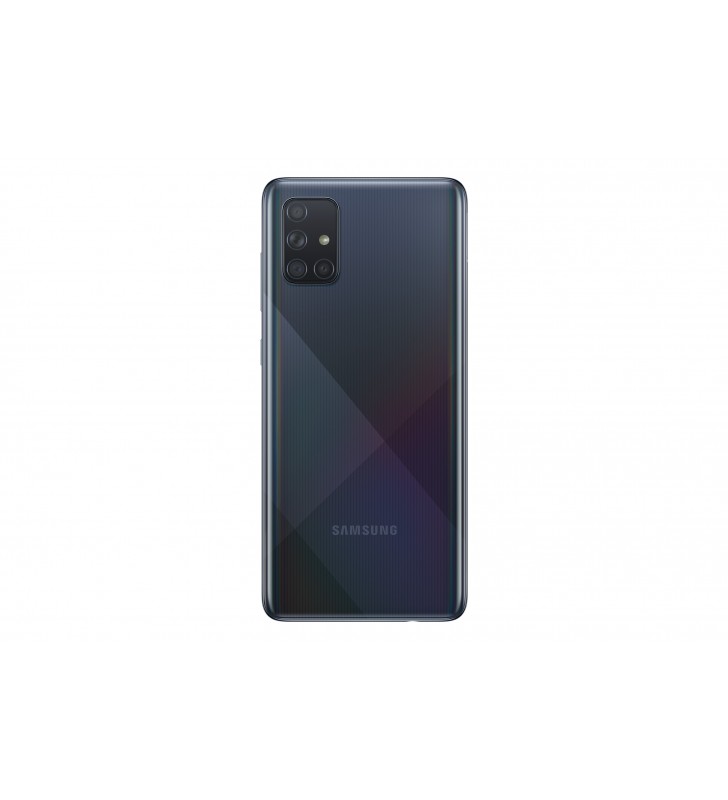 Samsung Galaxy A71 A715F 17 cm (6.7") 6 Giga Bites 128 Giga Bites Dual SIM 4G USB tip-C Negru Android 9.0 4500 mAh