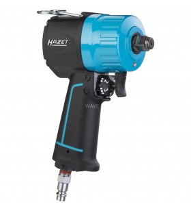 Cheie de impact Hazet  extra scurtă 9012MT (negru/albastru, cuplu de slăbire 1.400 Nm)