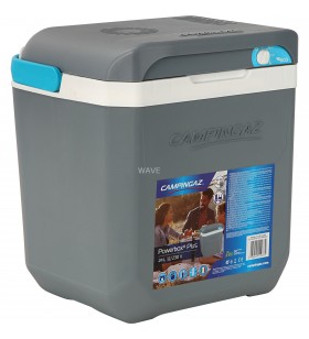 Campingaz  Powerbox Plus 12/230V 24L, frigider (gri deschis/alb)