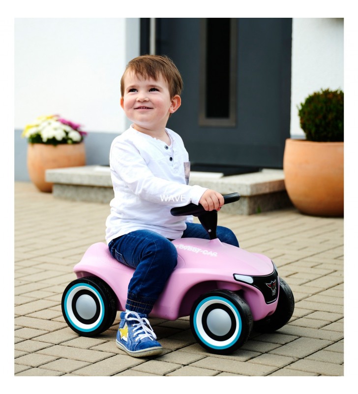 BIG  Bobby-Car-Neo Rosé, vehicul de copii (roz)