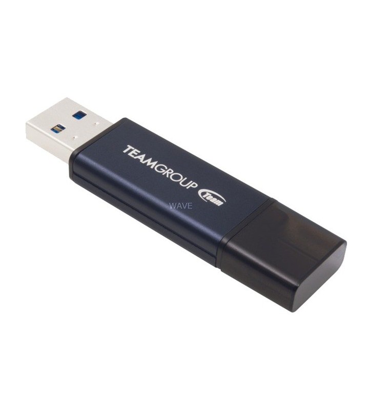 Stick USB Team Group  C211 de 128 GB (albastru-gri închis, USB-A 3.2 Gen 1)