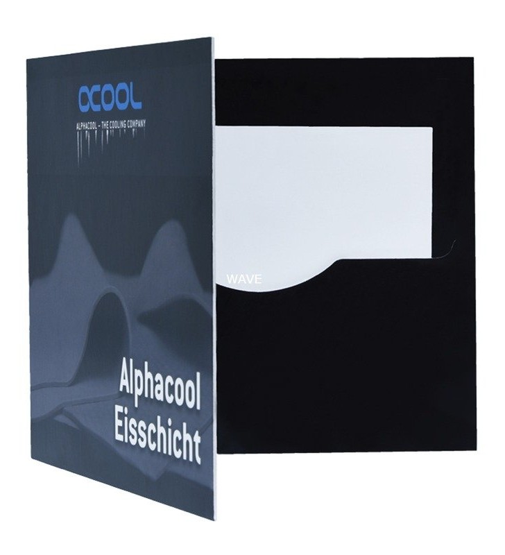 Alphacool Ice Layer  Ultra Soft Thermal Pad 3W/mk 100x100x0.5mm, tampon termic (Alb)