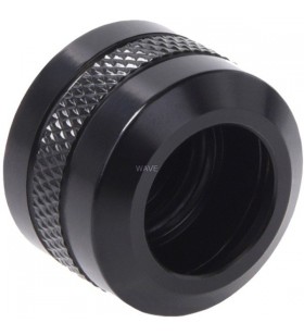 Alphacool Icicle  PRO 13mm HardTube Fitting G1/4 - Deep Black, conexiune (negru, pentru tuburi acrilice, tuburi de alamă, tuburi de carbon)