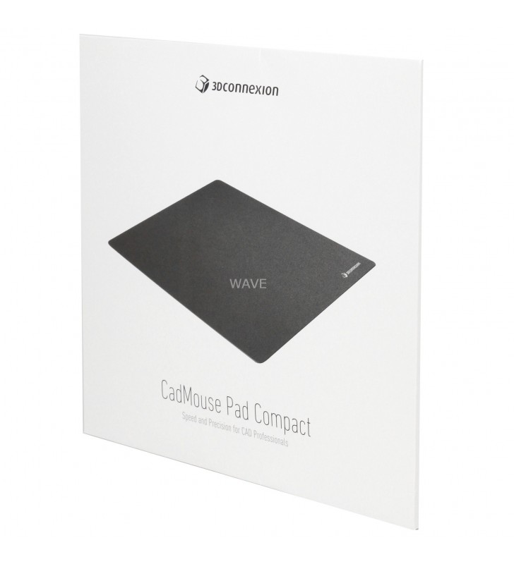 3DConnexion  CadMouse Pad Compact, mouse pad (negru)