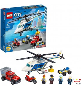 Jucărie de construcție LEGO  60243 City Police Elicopter Pursuit