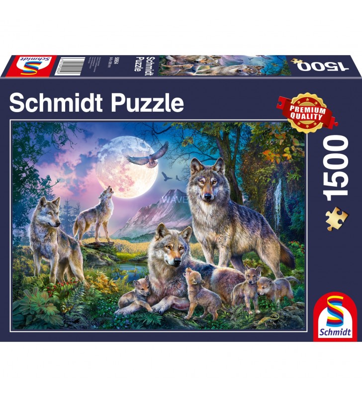 Jocuri Schmidt  Puzzle Wolves