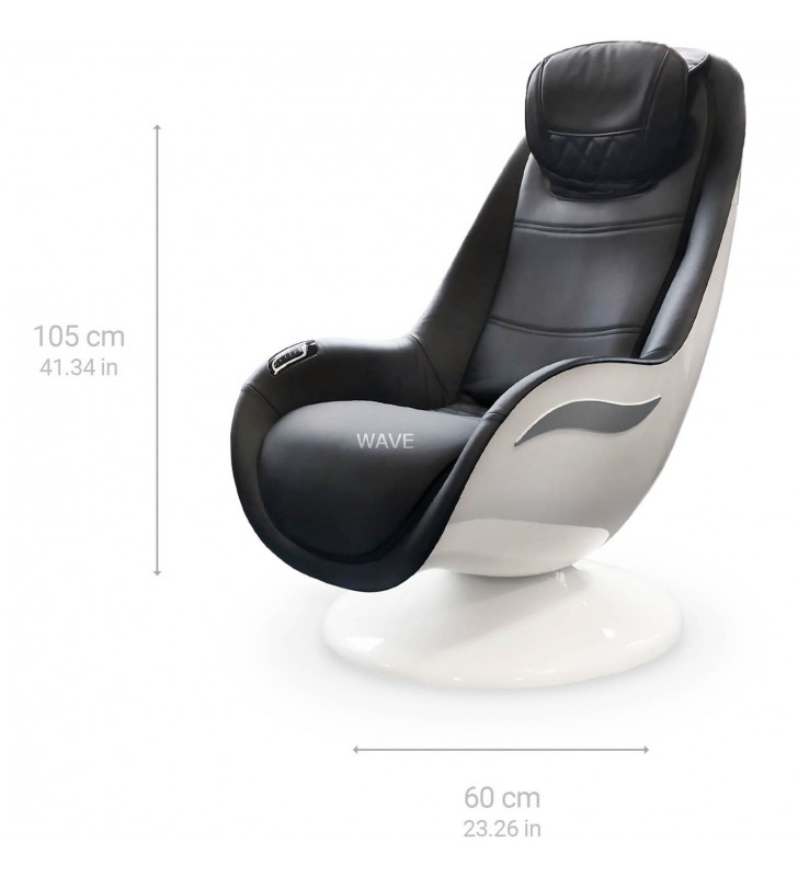 Scaun de masaj Medisana  RS 650 Lounge Chair 88414 (alb-negru)