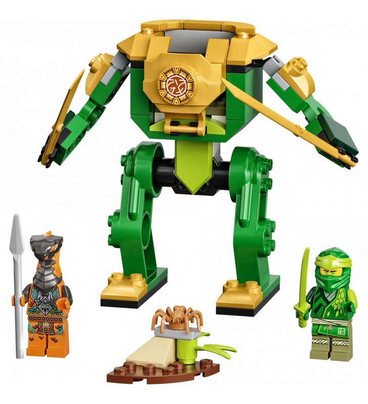 LEGO  71757 NINJAGO Jucăria de construcție mecanică Ninja a lui Lloyd (Vârsta 4+ Figurină de acțiune Figurină șarpe Jucărie Jucării pentru copii)