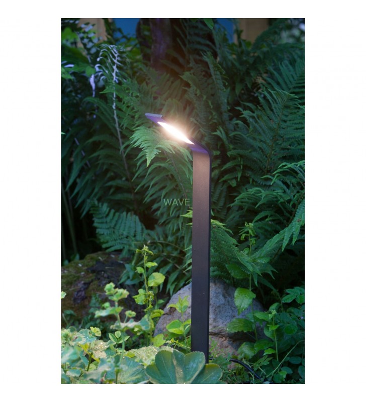 Heissner  SMART LIGHTS lampă de mal 4 Watt, lumină LED (antracit, alb cald)