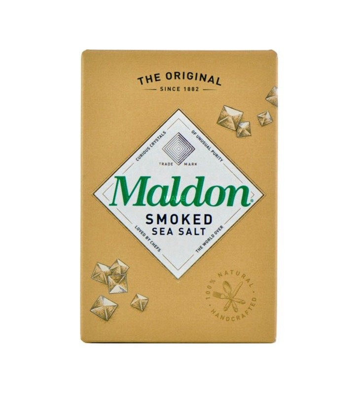 Sare de mare Maldon Sare de  mare afumată, condimente (125 g, cutie pliabilă)