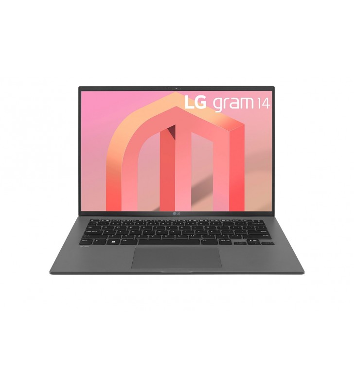 LG Gram 14Z90Q Notebook 35,6 cm (14") WUXGA Intel® Core™ i7 16 Giga Bites LPDDR5-SDRAM 1000 Giga Bites SSD Wi-Fi 6E (802.11ax)