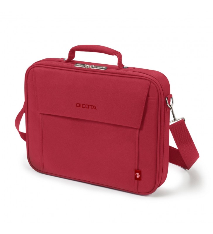 Dicota Eco Multi BASE notebook case 39.6 cm (15.6") Briefcase Red