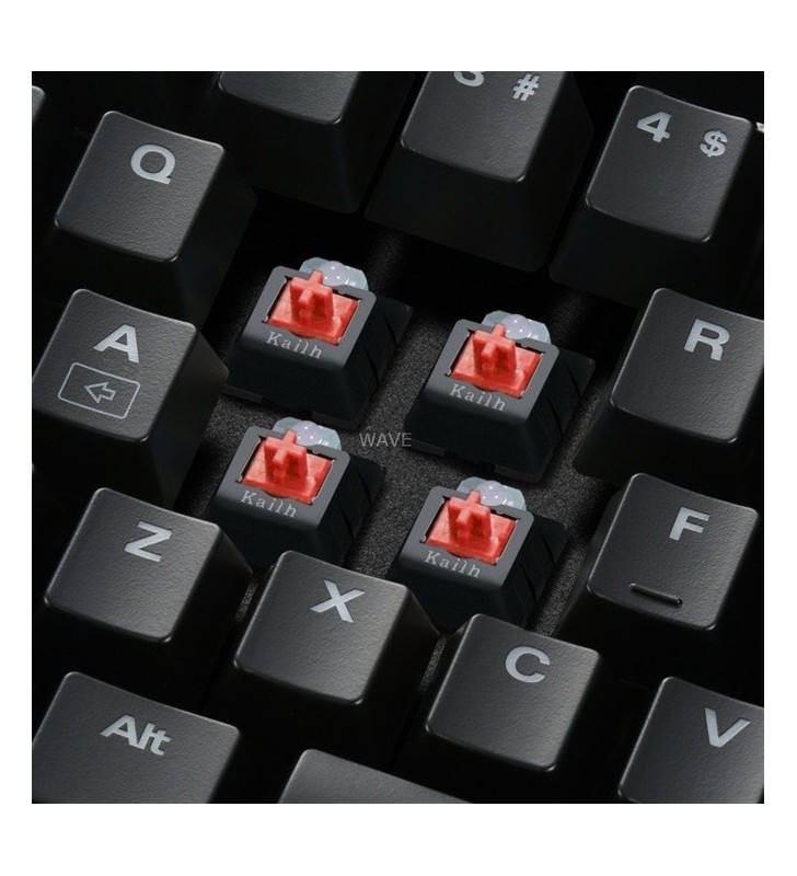 Tastatură pentru jocuri Sharkoon  SKILLER MECH SGK3 (negru, aspect SUA, Kailh Red)
