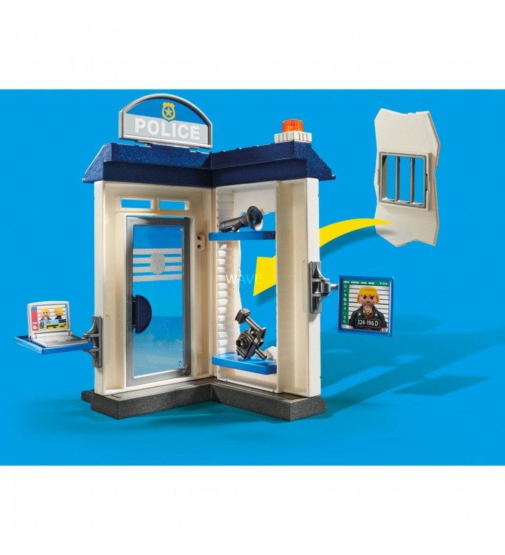 PLAYMOBIL  70498 Starter Pack Police Construction Toy
