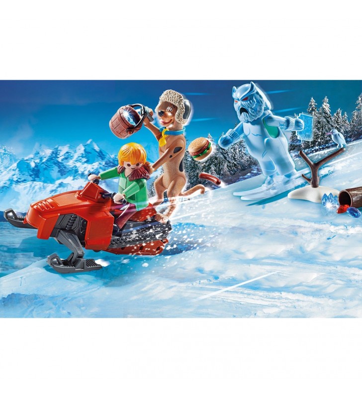 PLAYMOBIL  70706 SCOOBY-DOO! Adventures with Snow Ghost, jucărie de construcție