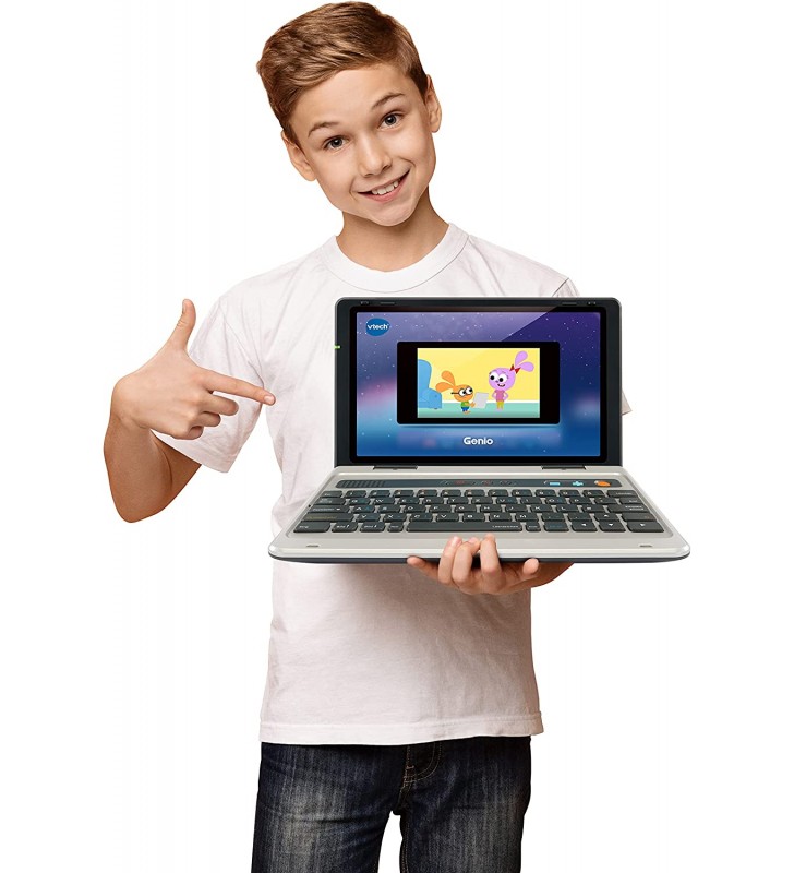 VTech  Vtech Genio laptop de învățare, computer de învățare (argint)