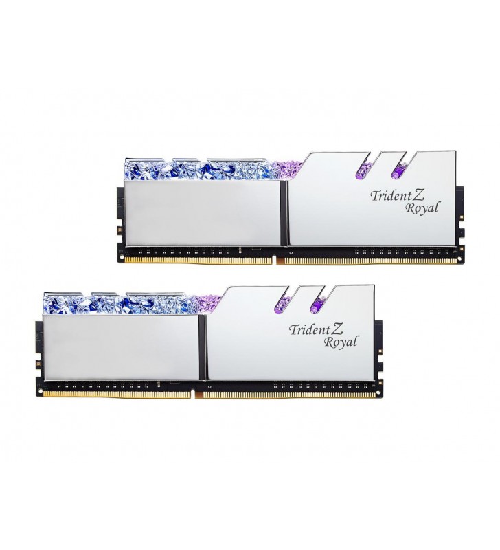 G.SKILL Trident Z Royal Series 64GB (2 x 32GB) DDR4 4600 (PC4 36800) Intel XMP 2.0 Desktop Memory Model F4-4600C20D-64GTRS