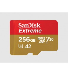 EXTREME MICROSDXC 256GB+SD/ADAPATER 190MB/S 130MB/S A2 C10