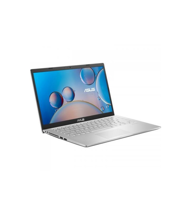 Laptop ASUS VivoBook 14 X415MA-EK593, Intel Celeron N4020, 14inch, RAM 4GB, SSD 256GB, Intel UHD Graphics 600, No OS, Transparent Silver