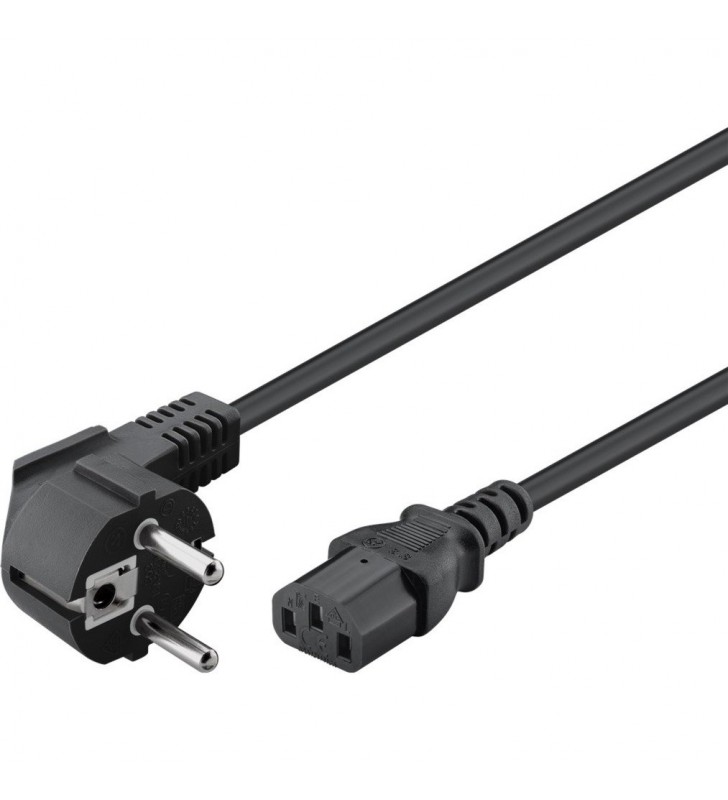 cablu de dispozitiv la rece goobay (negru, 1,5 metri)