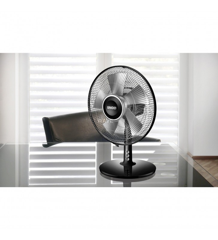 Ventilator de masă nevechi  86817 Silverline (negru)