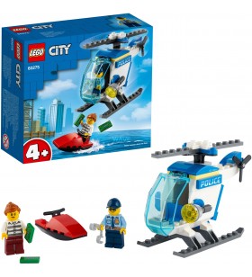 Jucărie de construcție cu elicopter de poliție LEGO  60275 City