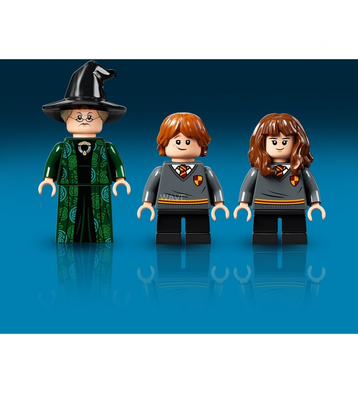 LEGO  76382 Harry Potter Momentul Hogwarts: Jucărie de construcție lecție de transfigurare