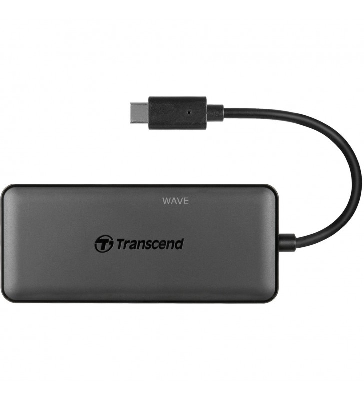 Transcend  HUB5C, hub USB (negru)