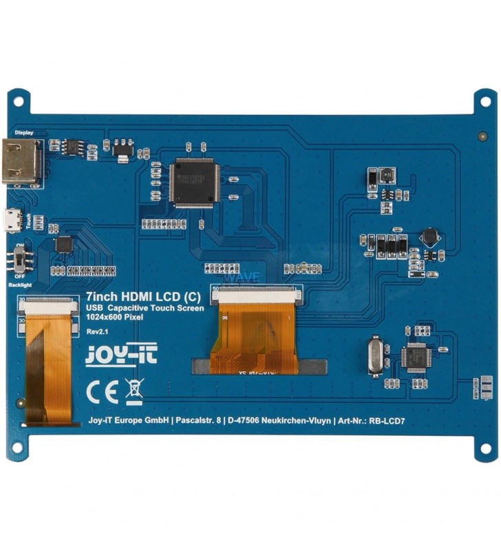 Ecran LC Joy-IT (17,78 cm(7"), XGA, HDMI)