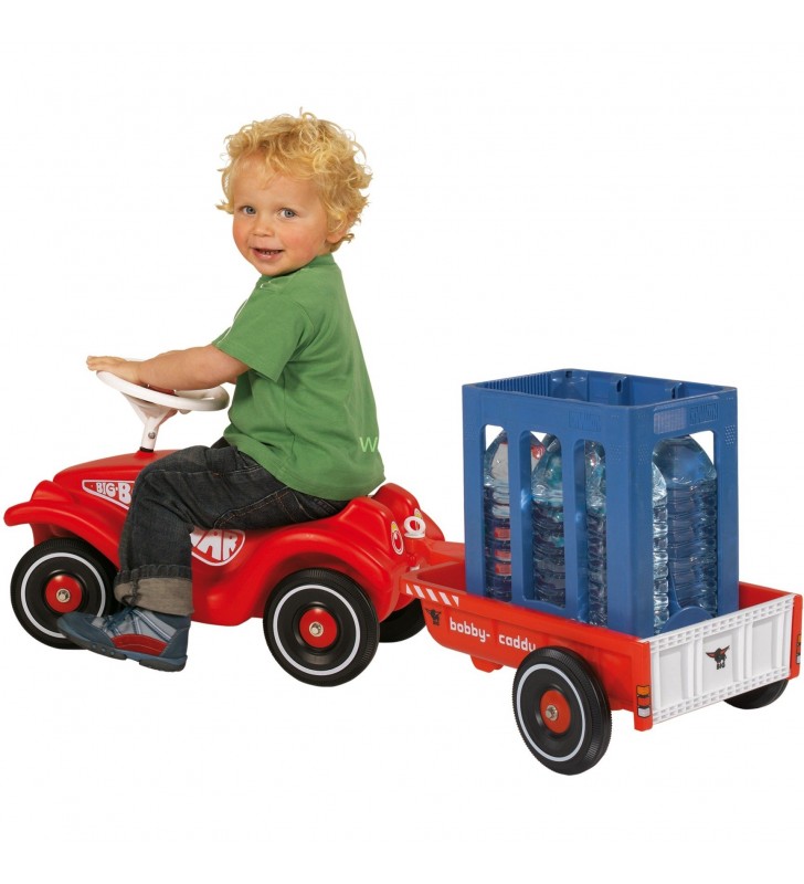 BIG  Bobby Caddy, vehicul pentru copii (roșu)