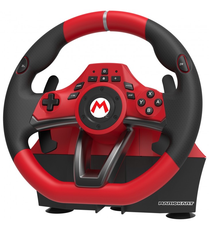 Volan HORI  Mario Kart Racing Wheel Pro Deluxe (Roșu Negru)