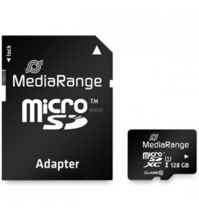 MediaRange  128GB microSDXC, card de memorie (negru, clasa 10)