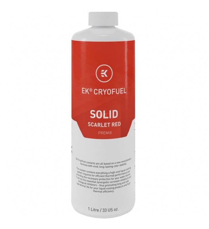 EKWB  EK-CryoFuel Solid Scarlet Red (Premix 1000 ml), lichid de răcire (rosu, 1 litru)