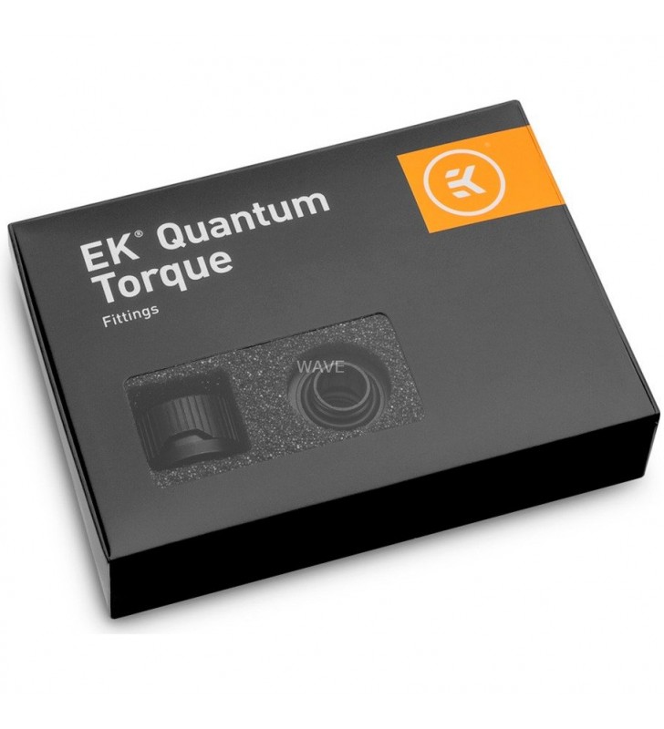 EKWB  EK-Quantum Torque 6-Pack HDC 14 - Negru, Conexiune (negru, pachet de 6)