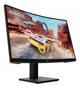 HP  x27qc, monitor pentru jocuri (68,6 cm (27 inchi), negru, curbat, QHD, AMD Free-Sync, VA, panou de 165 Hz)