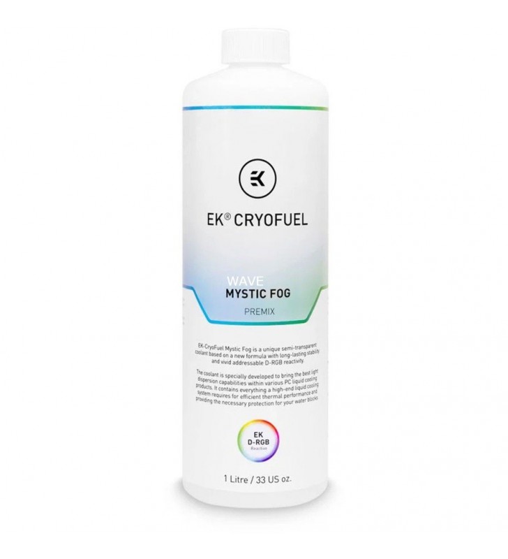 EKWB  EK-CryoFuel Mystic Fog (Premix 1000 ml), lichid de răcire (alb/transparent, semitransparent)