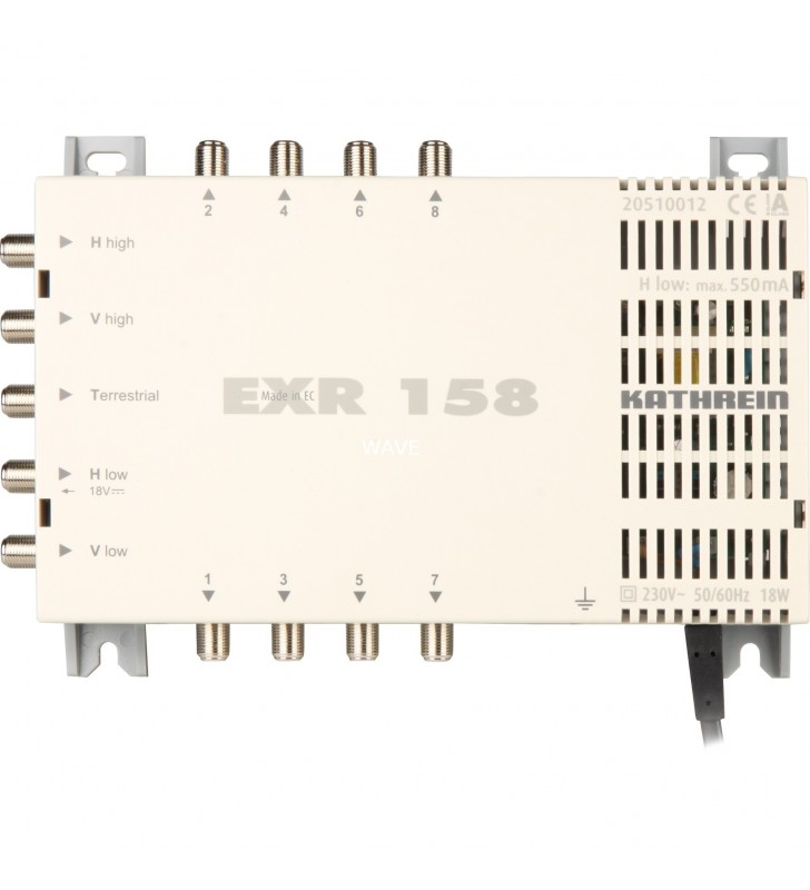 Kathrein  EXR 158 comutator multiplu 5/8 (argintiu)