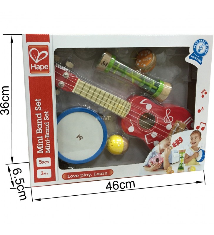 Hape  Mini Band Set Jucărie muzicală