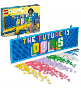 LEGO  41952 DOTS Jucărie de construcție pe panoul mare de mesaje (pentru camera copiilor, trusa de bricolaj pentru semn de usa pentru copii, decor)