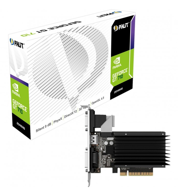 Placa grafica Palit  GeForce GT 710 (HDMI, DVI-D, VGA)
