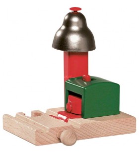 World Magnetisches Glockensignal,BRIO  World Magnetic Bell Semnal, cale ferată Bahn