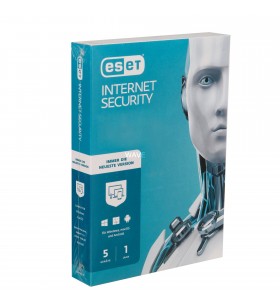 ESET  Internet Security 2021, software de securitate (1 an, mini cutie)